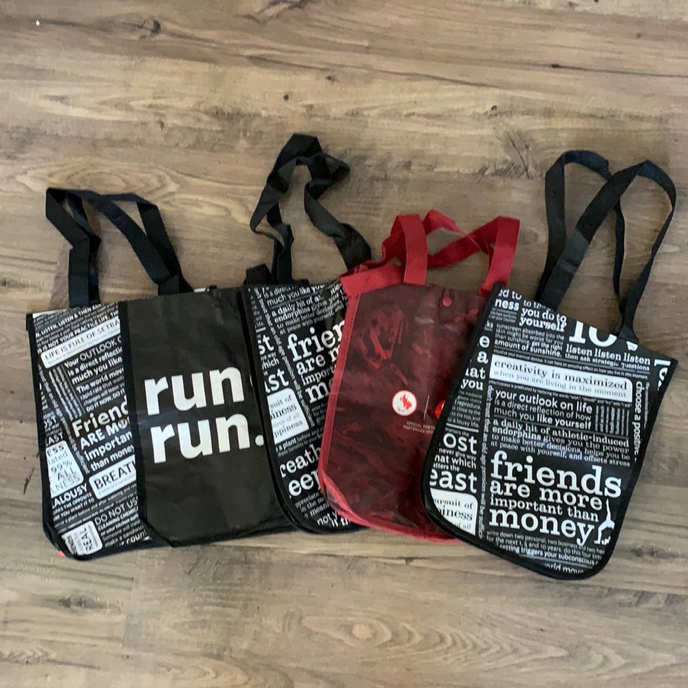 5 Reusable Lululemon Bags - Small
